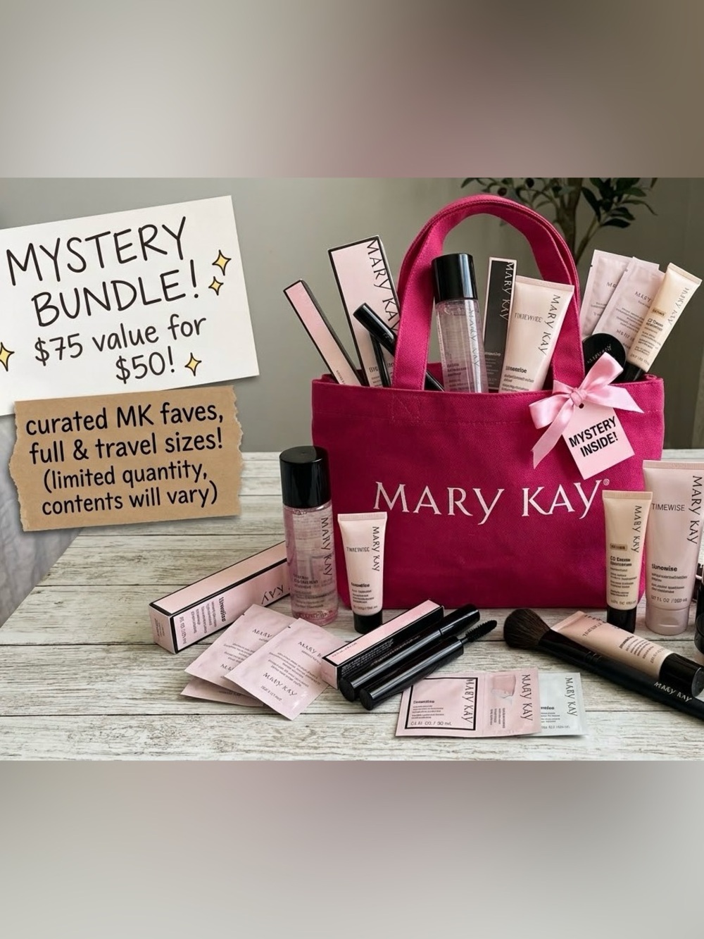 Mary Kay Mystery Beauty Bundle | $75 Value (Skincare + Makeup)
 NWT